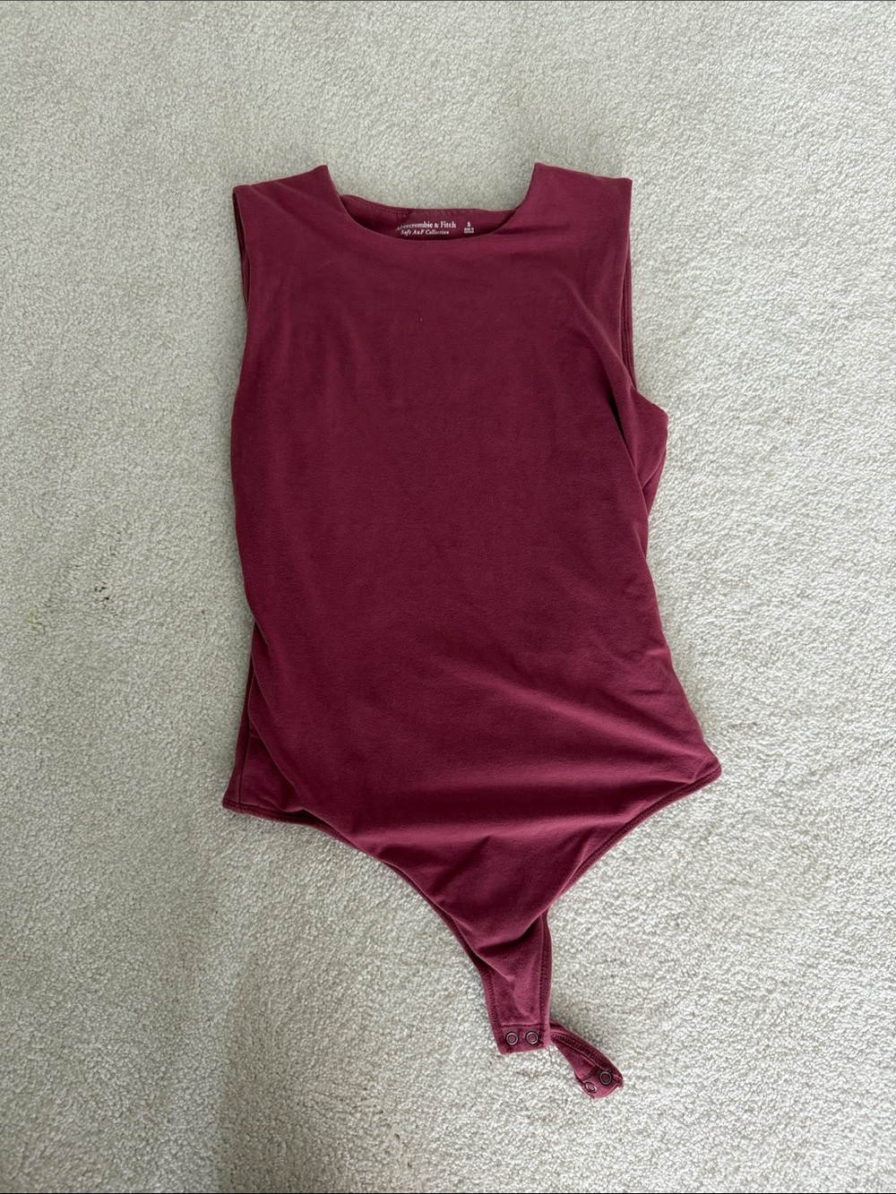 Sleeveless Bodysuit in Mauvey pink